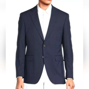Alton Lane Mens Blazer Size 40 Long Navy Blue Mercantile Tailored Fit Jacket New